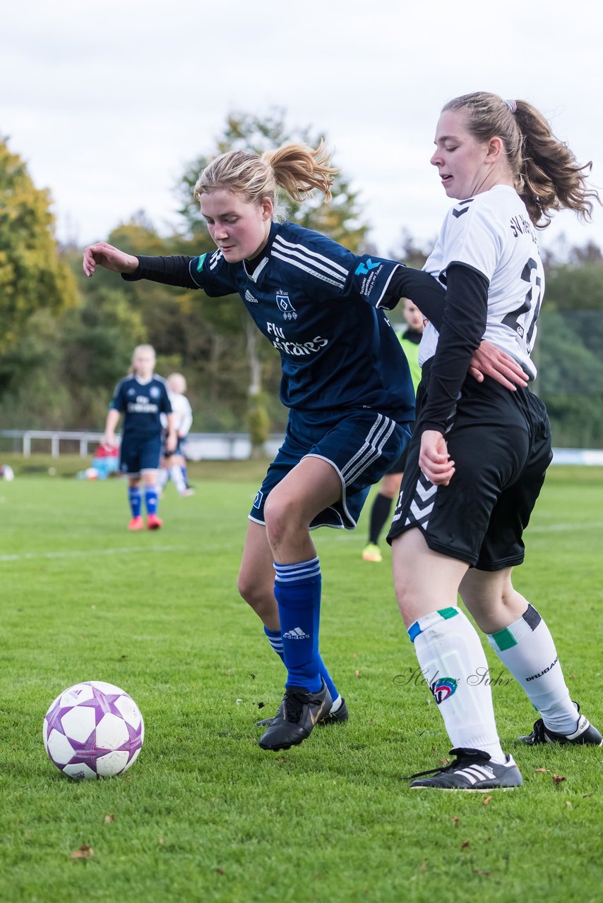 Bild 289 - B-Juniorinnen SV Henstedt Ulzburg - Hamburger SV : Ergebnis: 2:3